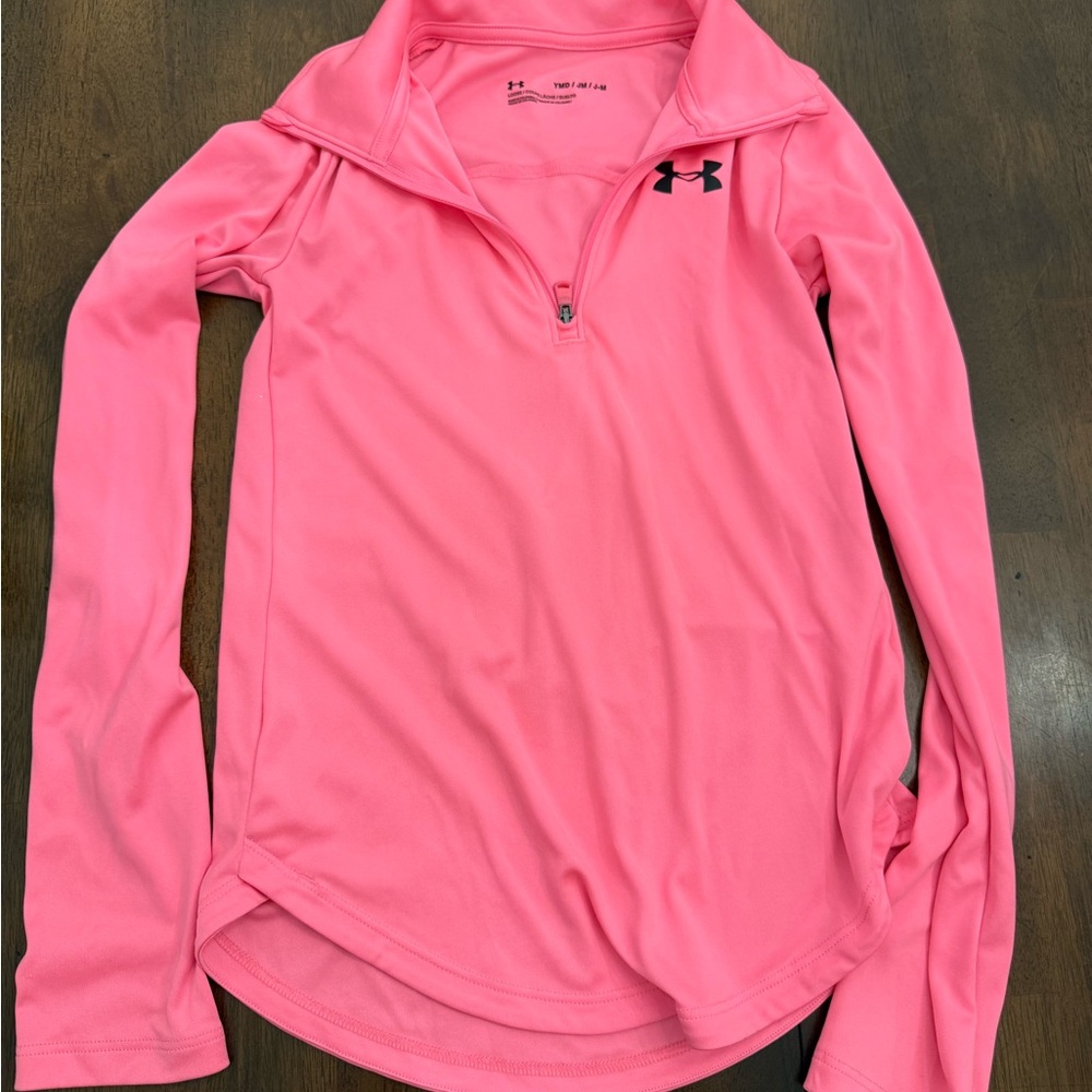 Under Armour Vibrant Pink Athletic Top
